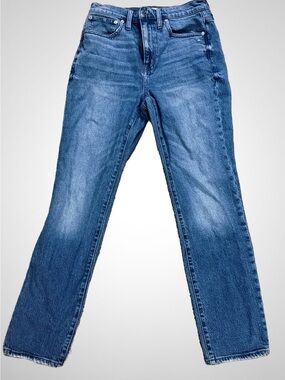 Madewell Medium Blue Straight-Leg Women’s Jeans